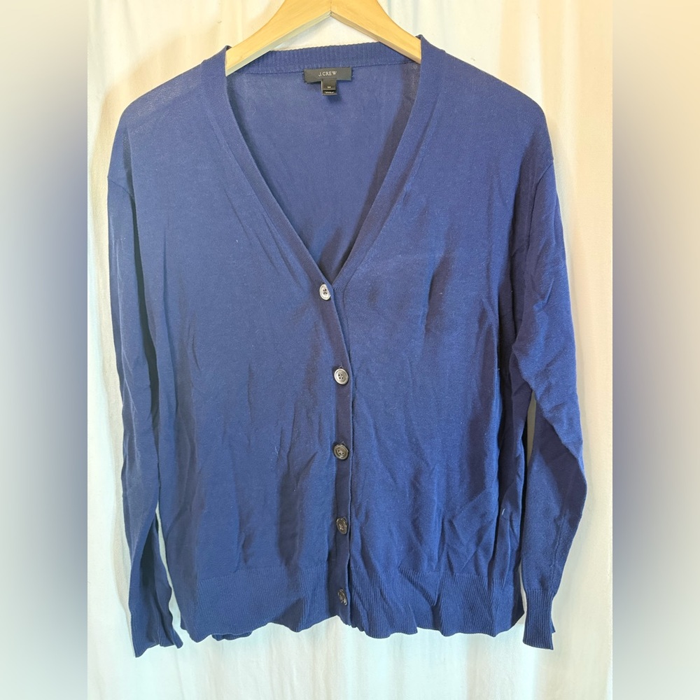 J. Crew Deep Navy Blue Women's Cardigan